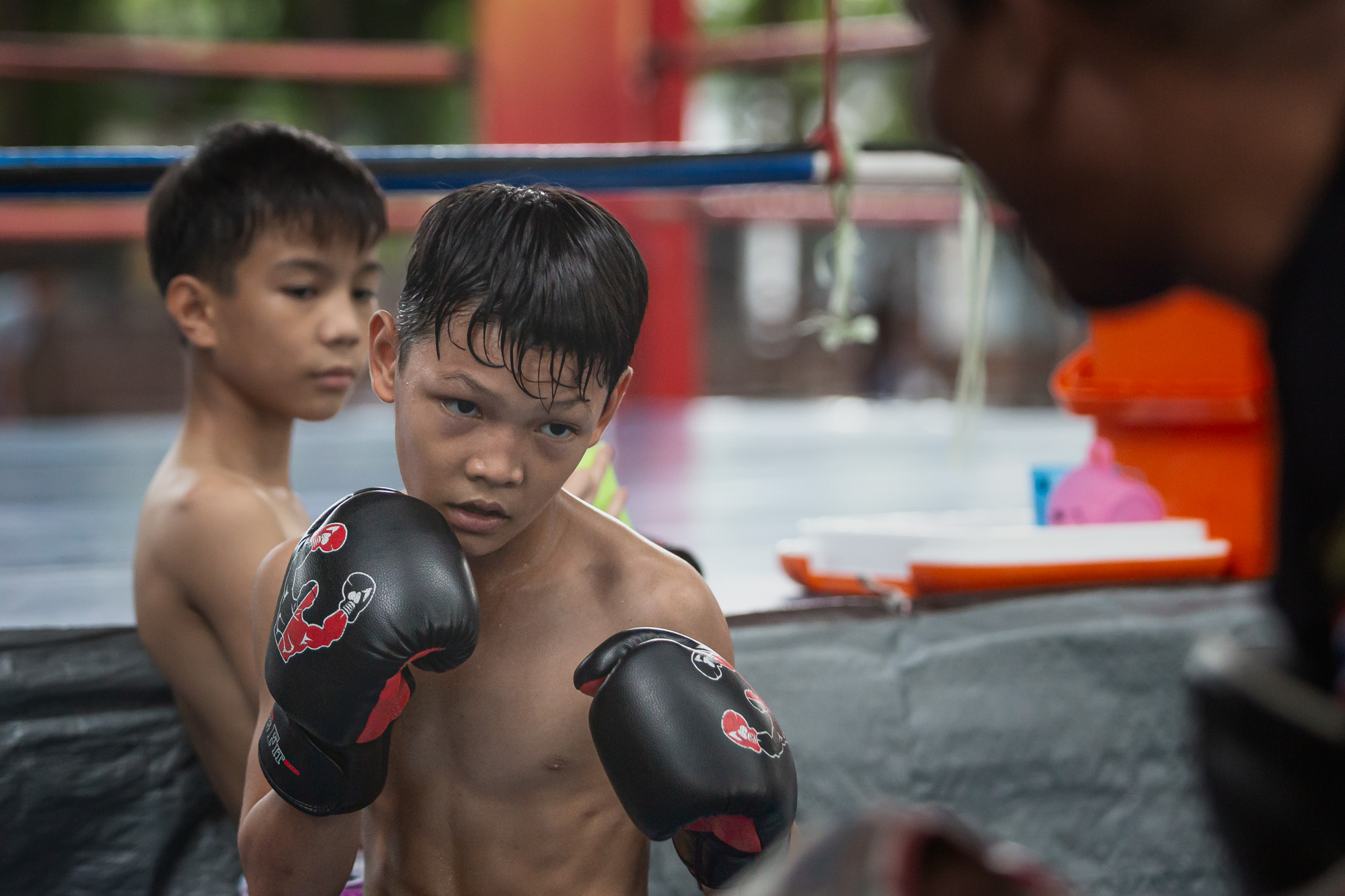  Muay Thai training